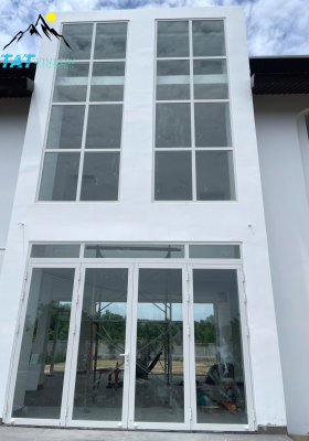 Vách kính cường lực nhôm Xingfa nhập khẩu