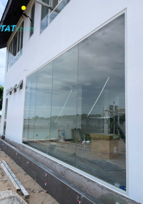 Vách kính cường lực nhôm Xingfa nhập khẩu