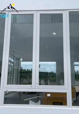 Cửa sổ mở quay nhôm Xingfa nhập khẩu