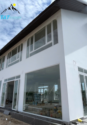 Cửa nhôm kính toàn bộ nhà
