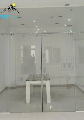 Mẫu Cửa Kính Lùa Treo 